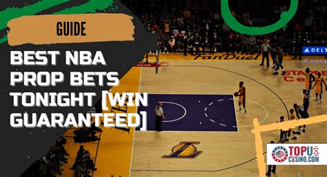 best nba prop bets tonight